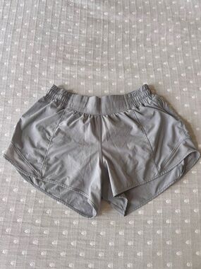 lululemon athletica Light Gray Women's Run Shorts